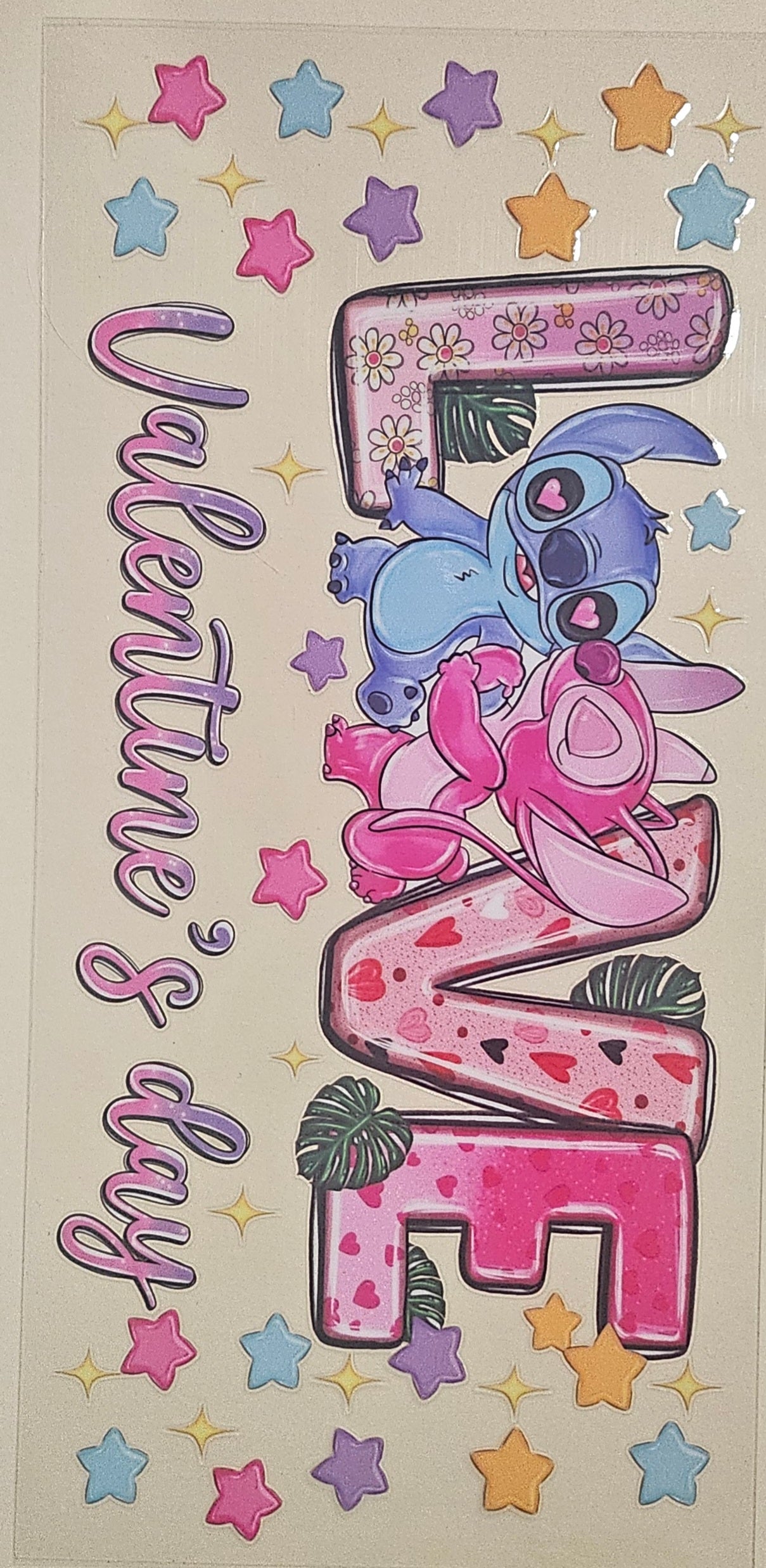 Lilo Stitch UV DTF WRAP