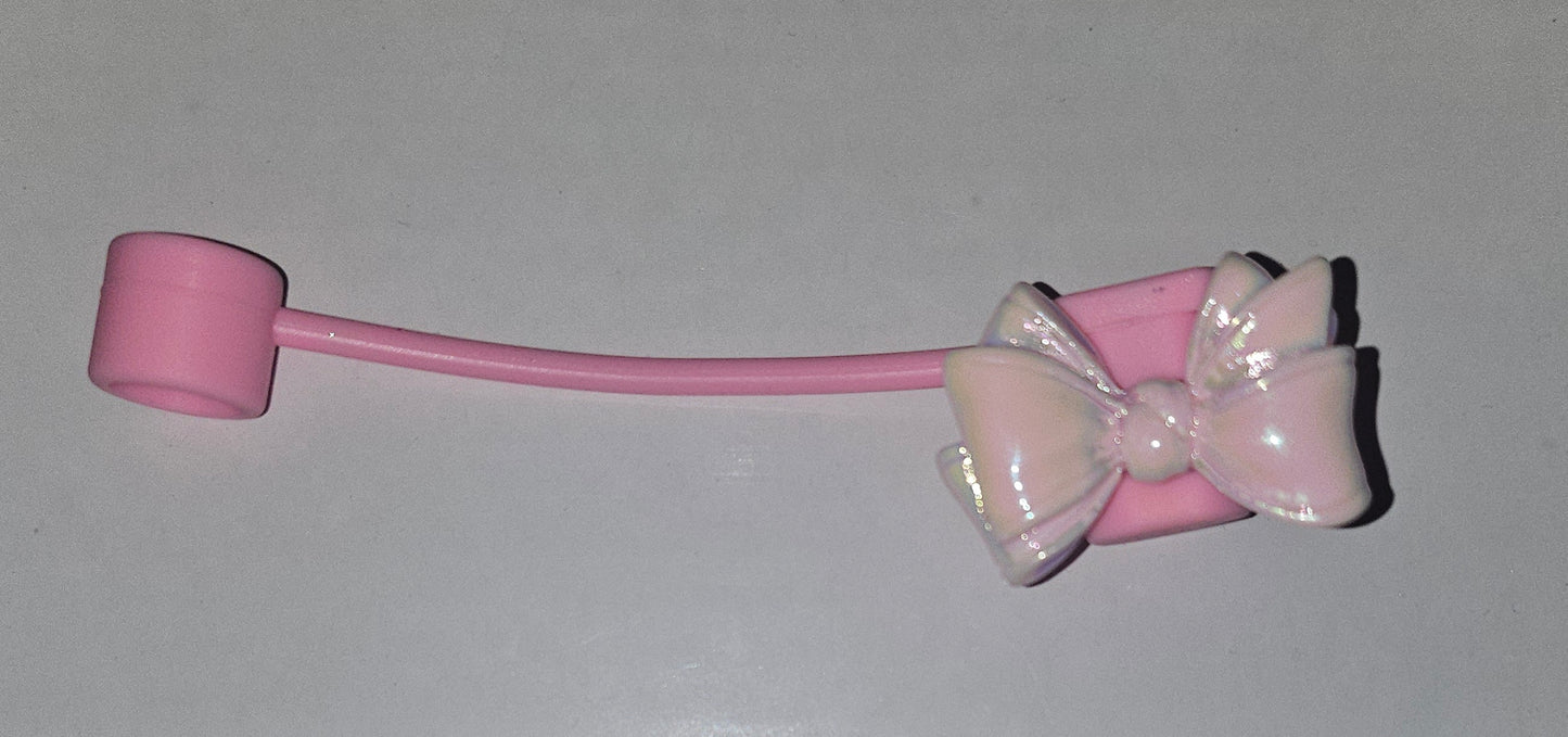 Pink Topper for straw