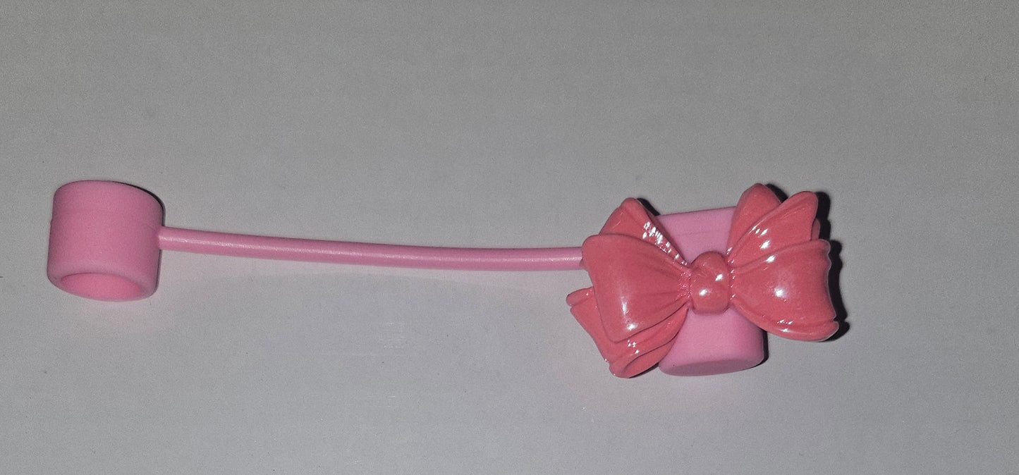 Pink Topper for straw