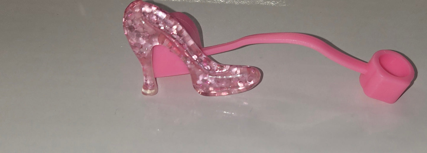 Heel topper for straw