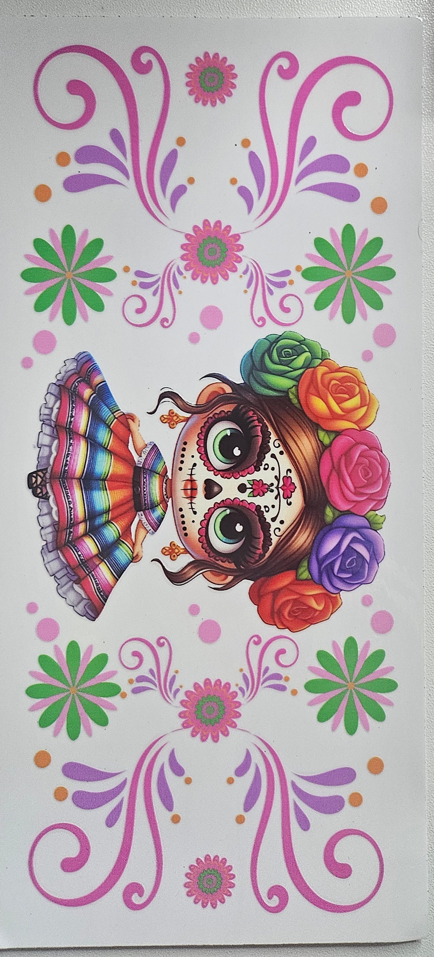 Mexican Fiesta UV DTF wrap 192A 191A 190A