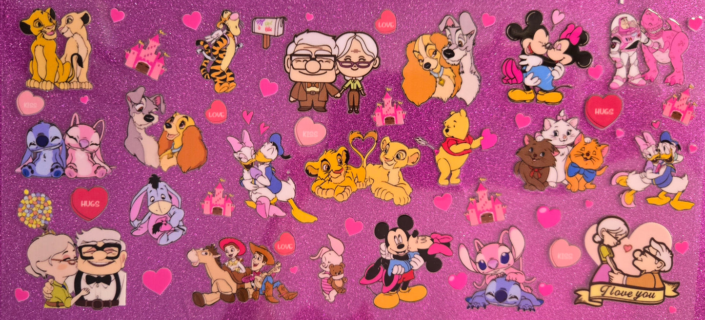 Mickey/ Minnie Mouse / Winnie the Pooh UV DTF Wraps