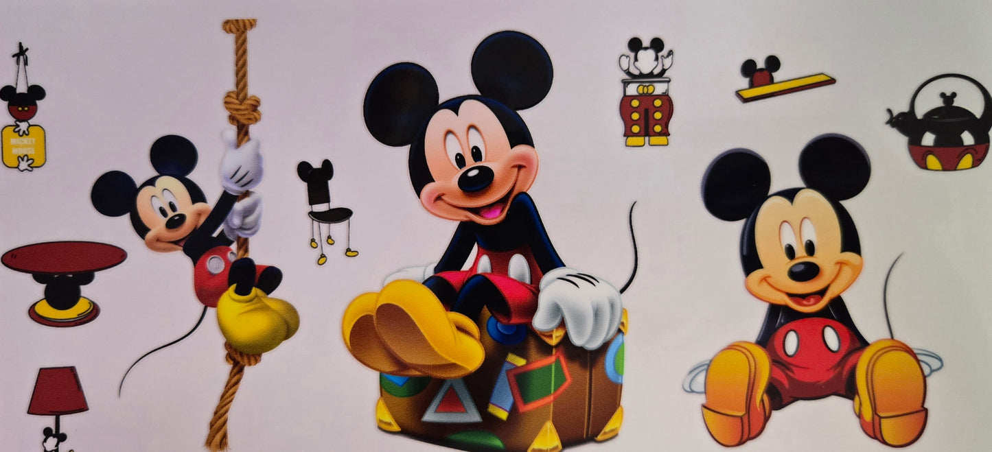 Mickey/ Minnie Mouse / Winnie the Pooh UV DTF Wraps