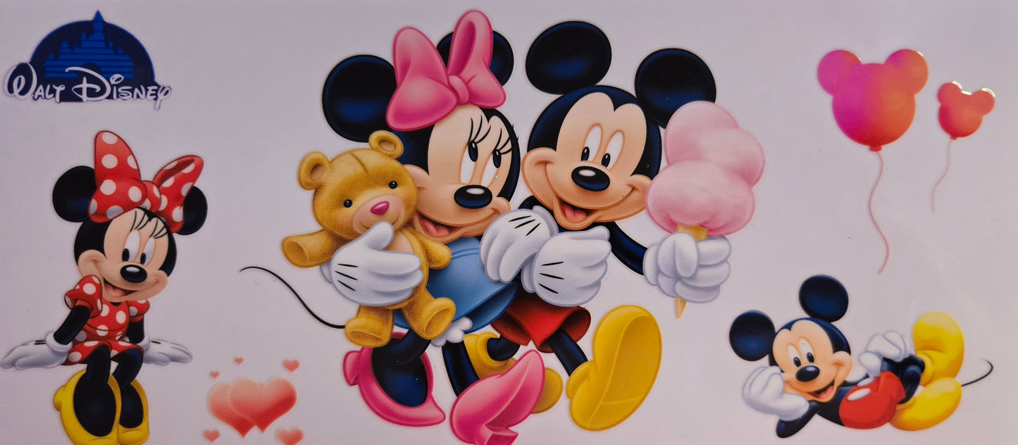 Mickey/ Minnie Mouse / Winnie the Pooh UV DTF Wraps