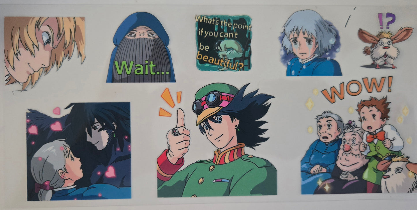 ANIME UV DTF WRAPS 198A 198A1 198A2 198A3