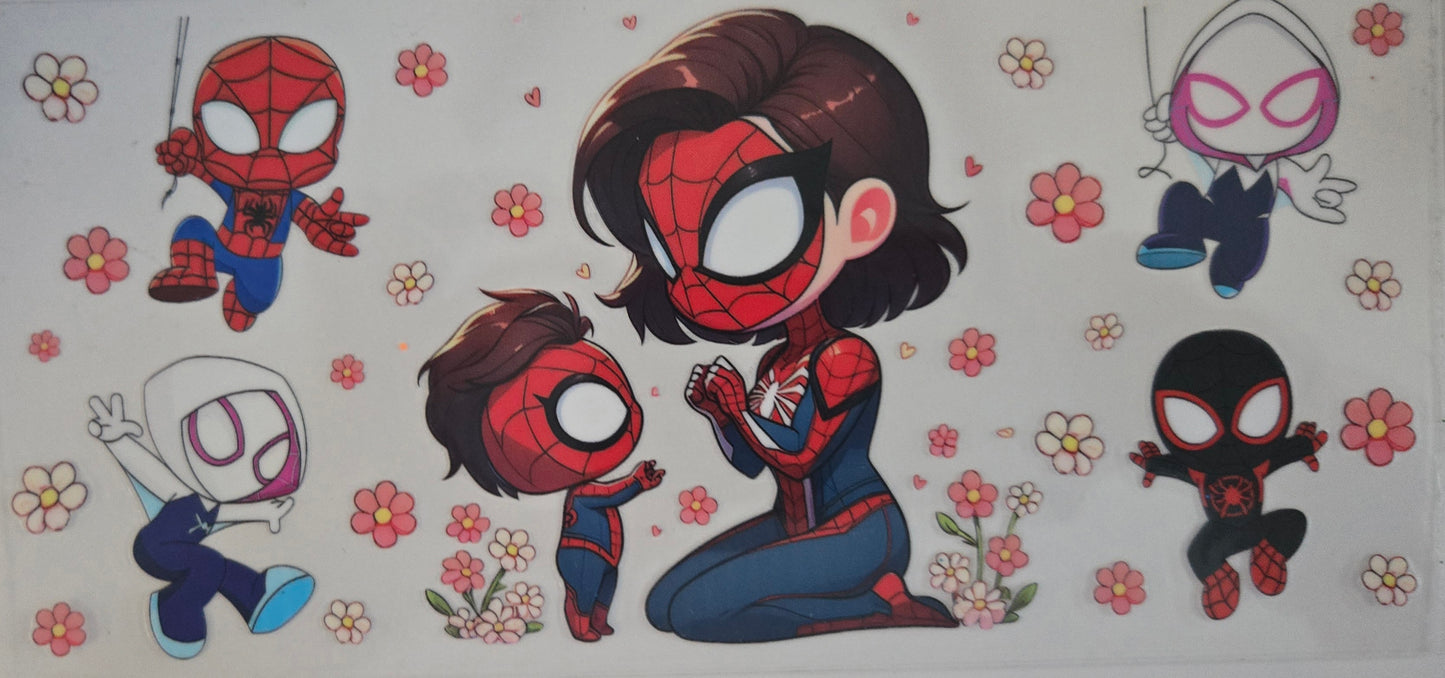 Spider Man / Spider Woman UV DTF Wraps