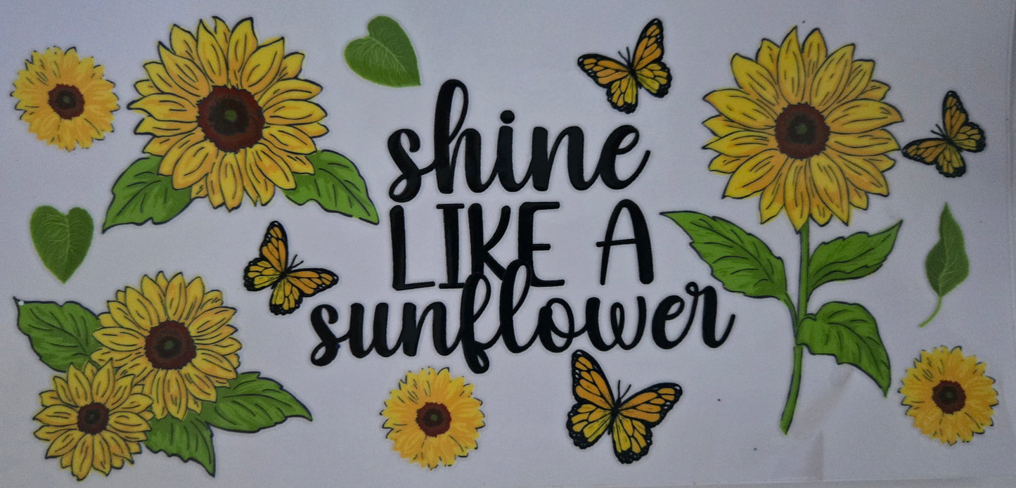 Sunflowers UV DTF Wraps