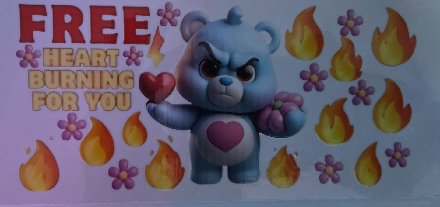 Care Bears UV DTF Wraps