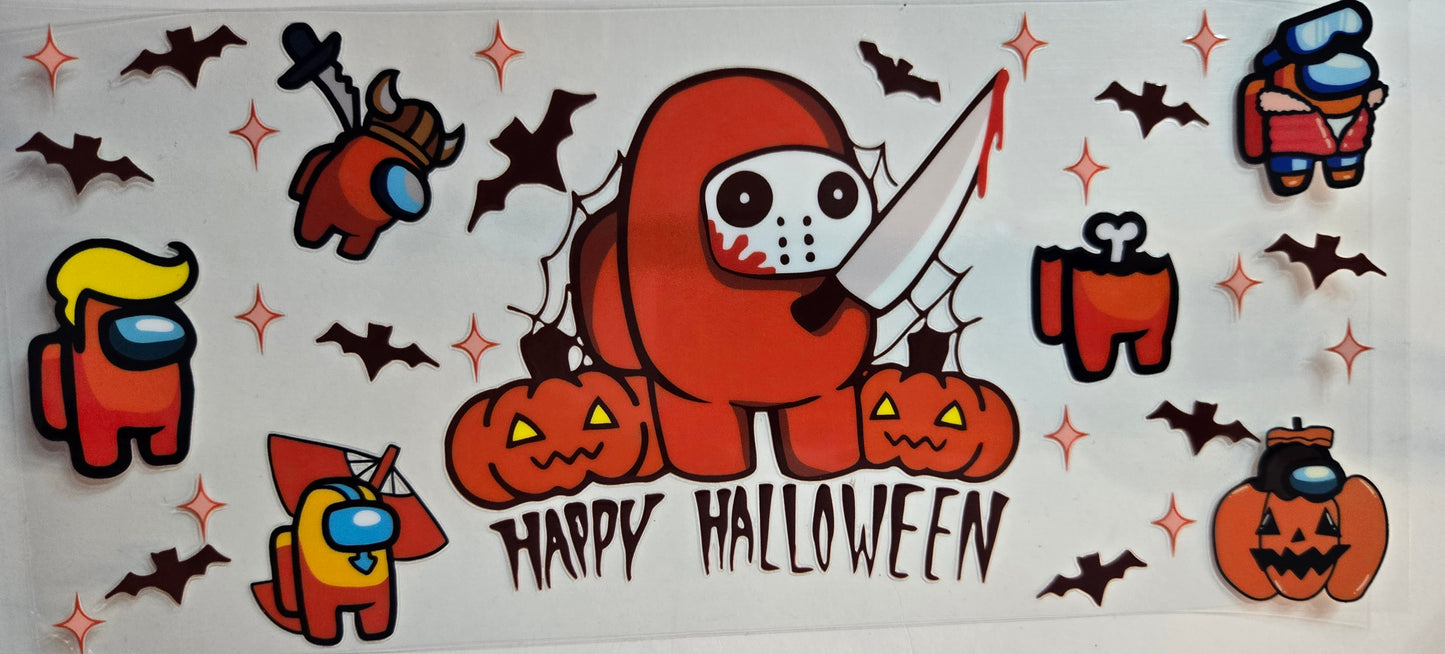 Halloween Uv dtf wraps