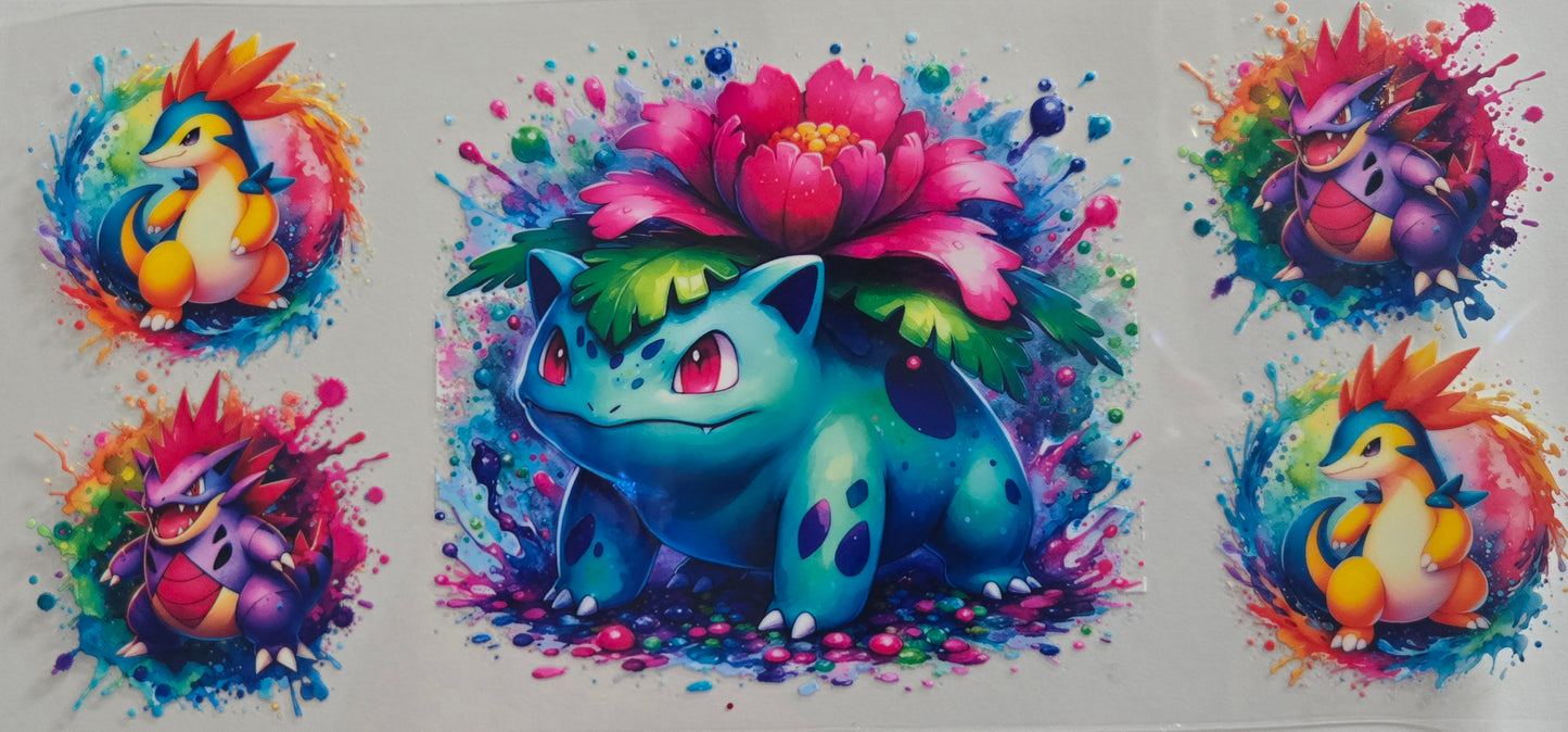 Pokemon Uv Dtf Wraps
