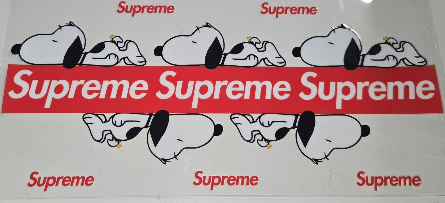 Snoopy Charlie Brown UV DTF Wraps