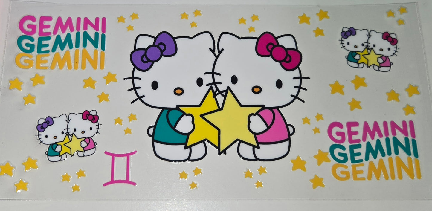 New Hello Kitty & Kuromi uv dtf Wraps