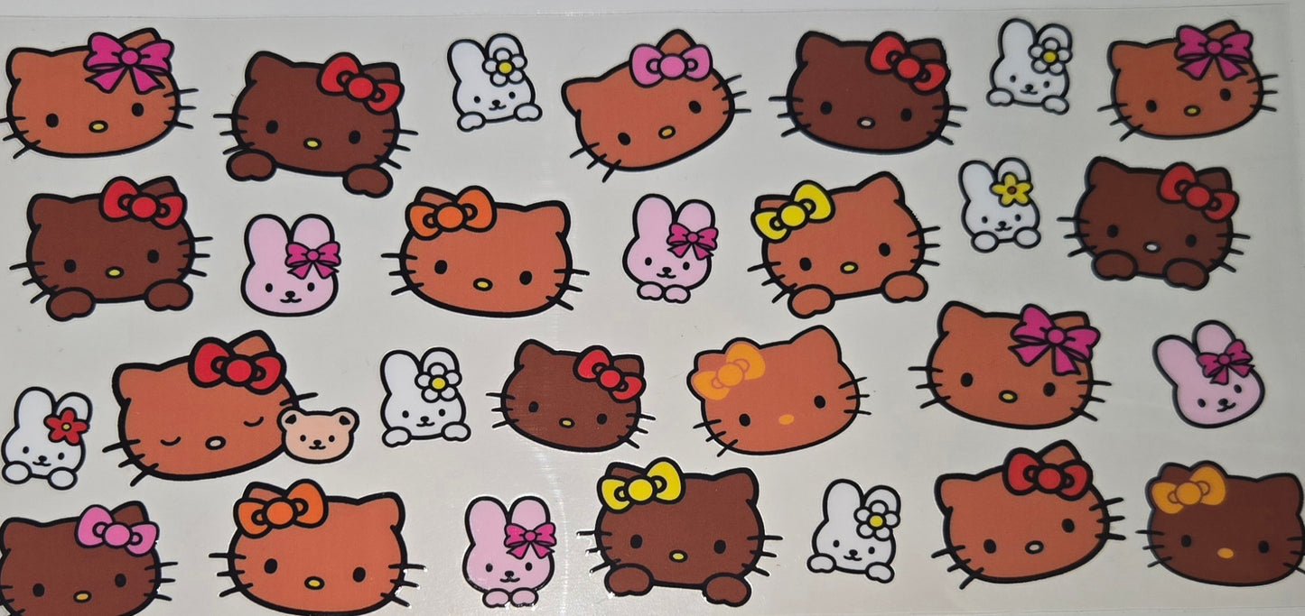 New Hello Kitty & Kuromi uv dtf Wraps