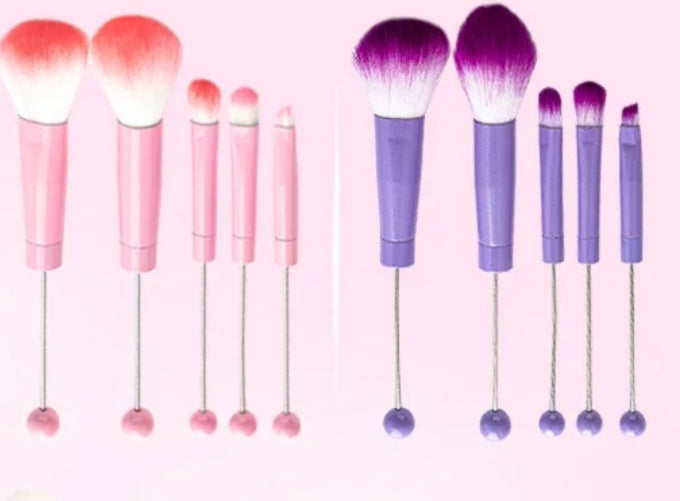 Beaded Makeup Brushes