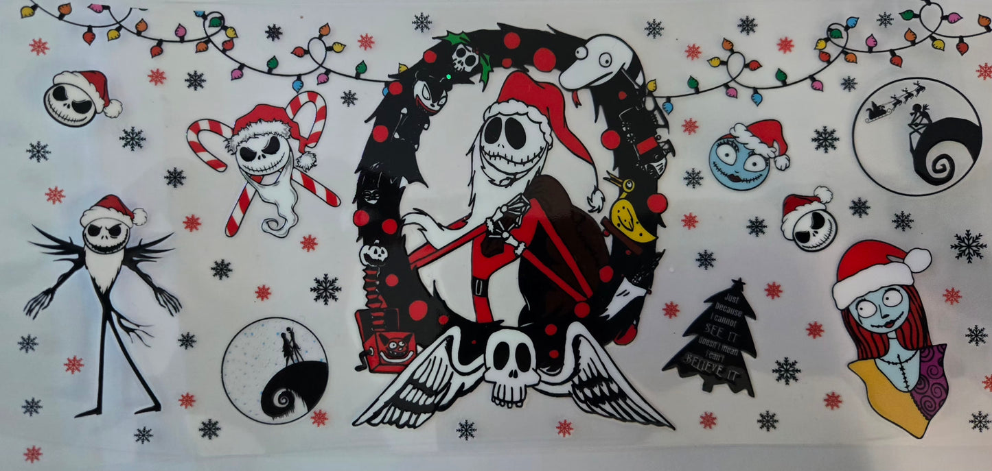 Nightmare before Christmas UV DTF wraps