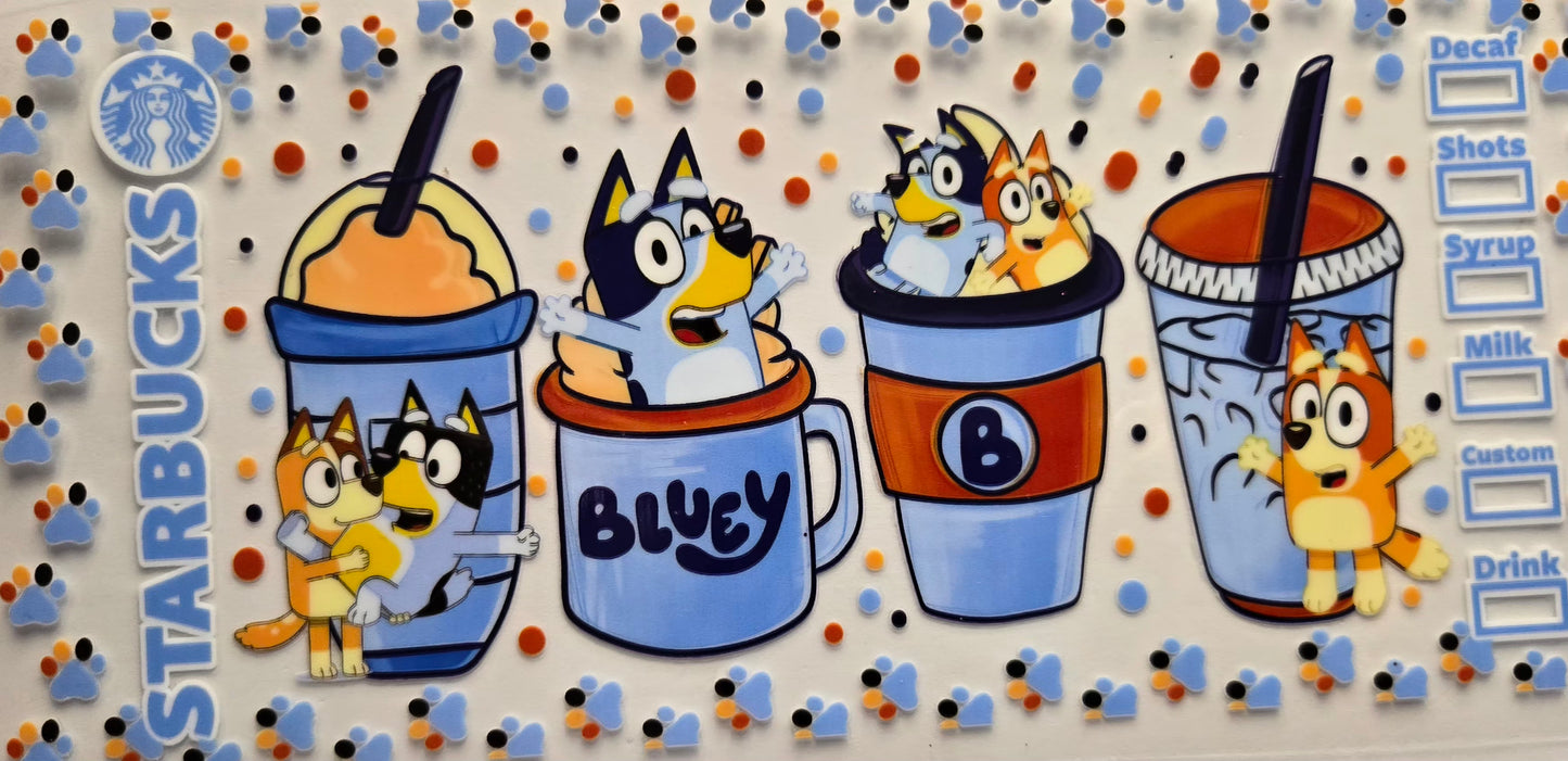 Paw Paatrol & Blues Clues UV DTF Wraps