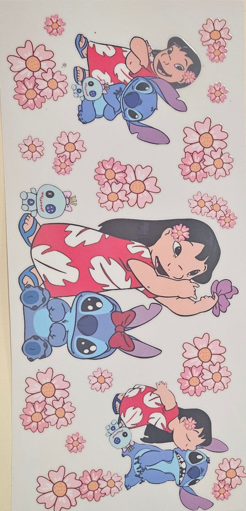 Lilo Stitch UV DTF WRAP