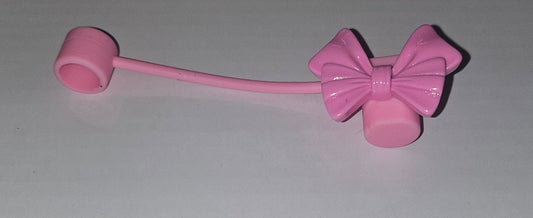 Pink Topper for straw