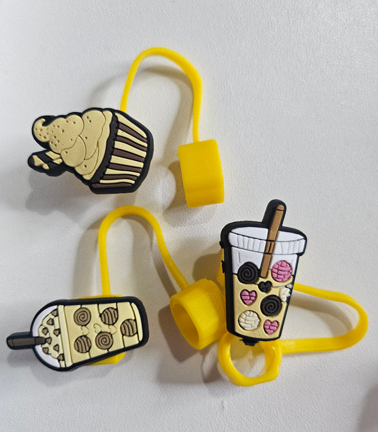 Yellow Ice Cream Toppers