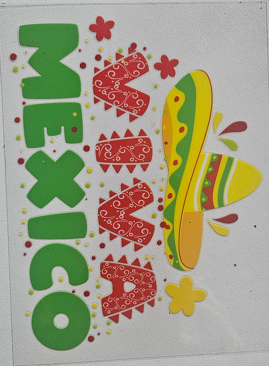 Mexico UV DTF Sticker