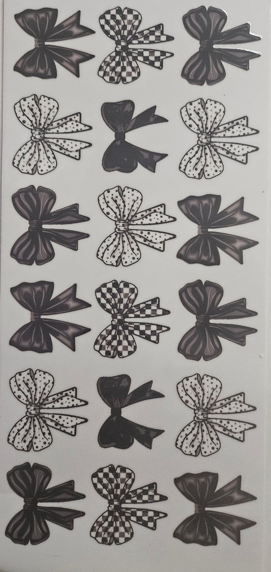 Black Bows UV DRF WRAPS