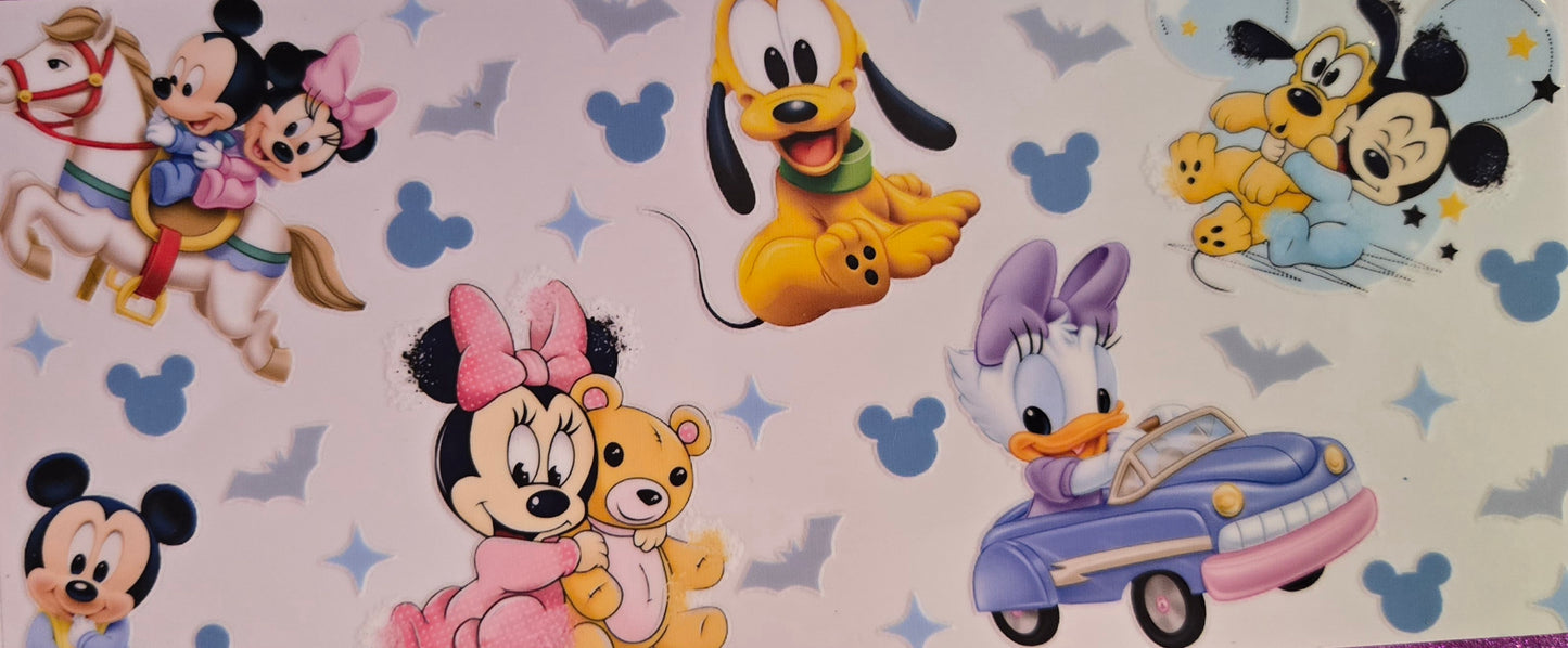 Mickey/ Minnie Mouse / Winnie the Pooh UV DTF Wraps