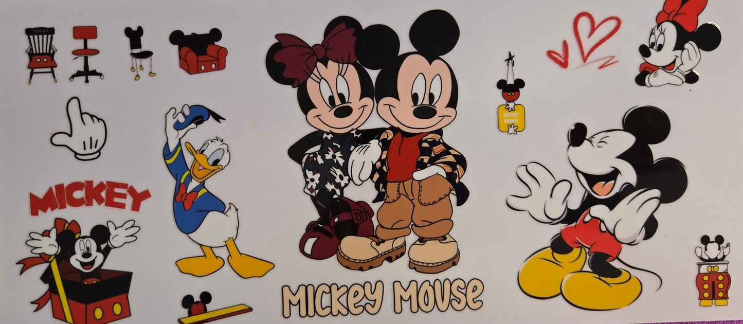 Mickey/ Minnie Mouse / Winnie the Pooh UV DTF Wraps