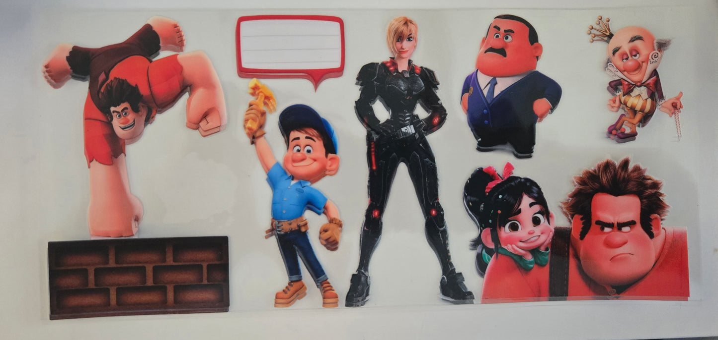 Wreck it Ralph UV DTF Wrap 200A