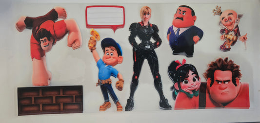 Wreck it Ralph UV DTF Wrap 200A