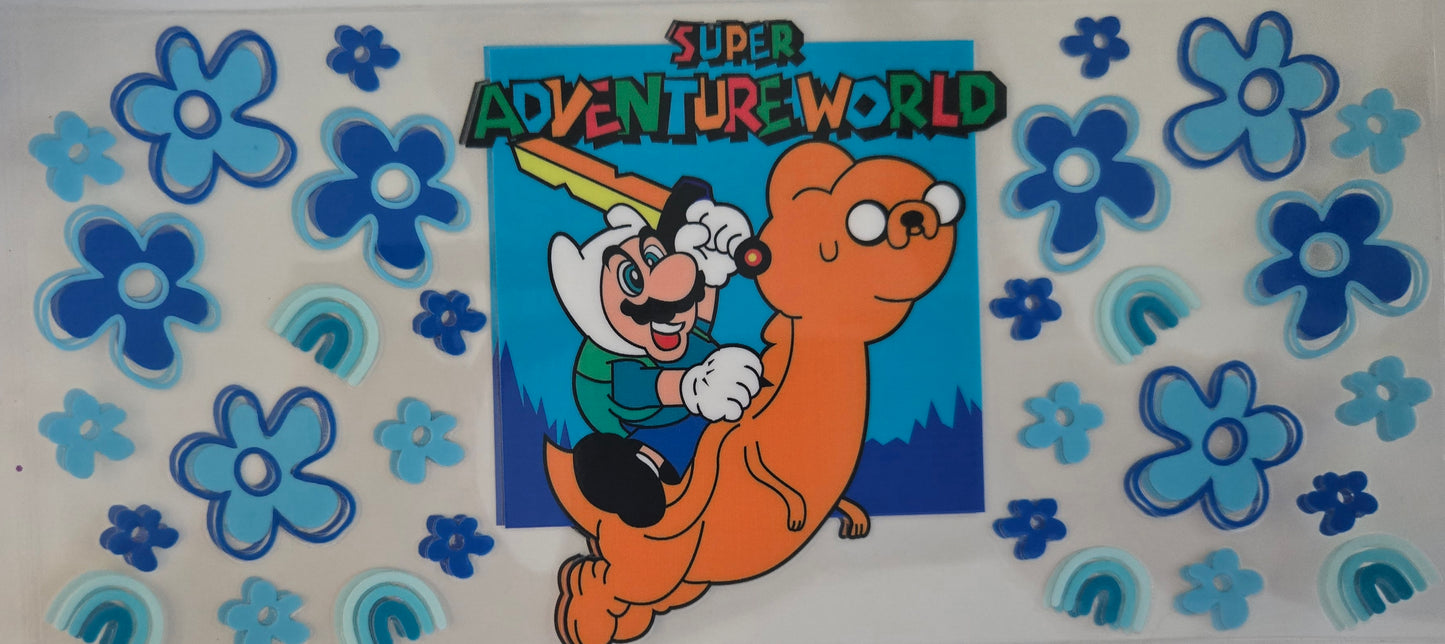 Super Mario UV DTF WRAP