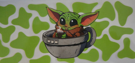 Baby Yoda UV DTF Wraps