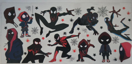 Spider Man / Spider Woman UV DTF Wraps