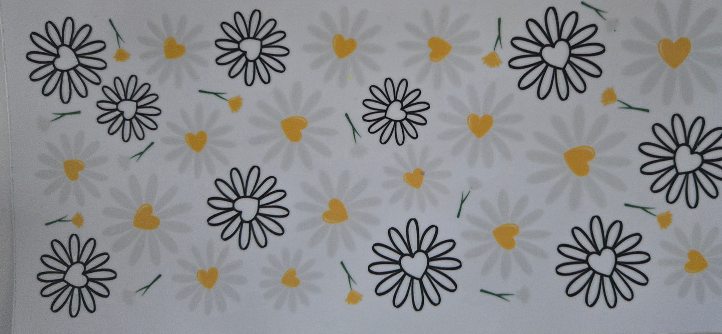 Sunflowers UV DTF Wraps