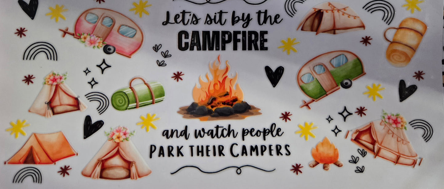 Camping UV DTF Wraps