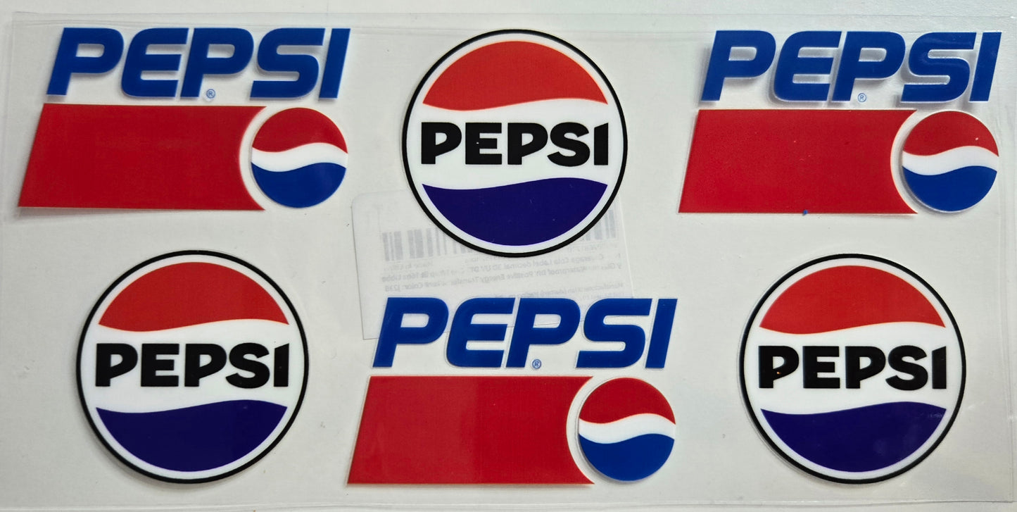 Soda & Beer UV DTF Wraps