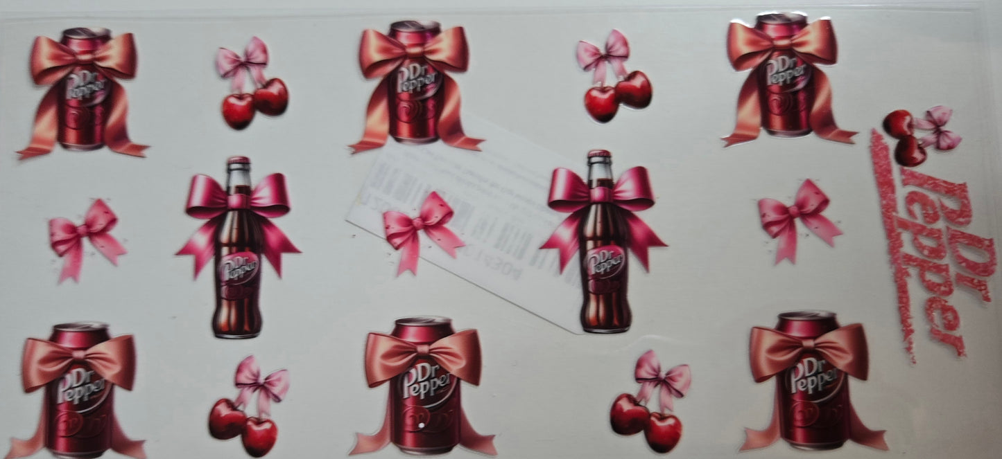 Soda & Beer UV DTF Wraps