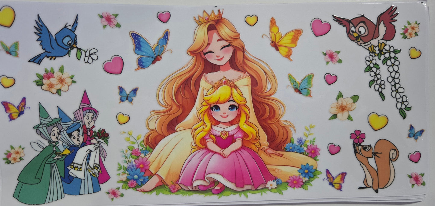 Princess Disney Uv Dtf wraps