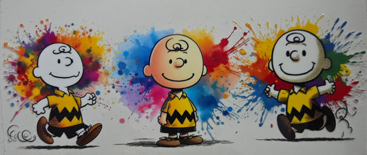 Snoopy Charlie Brown UV DTF Wraps