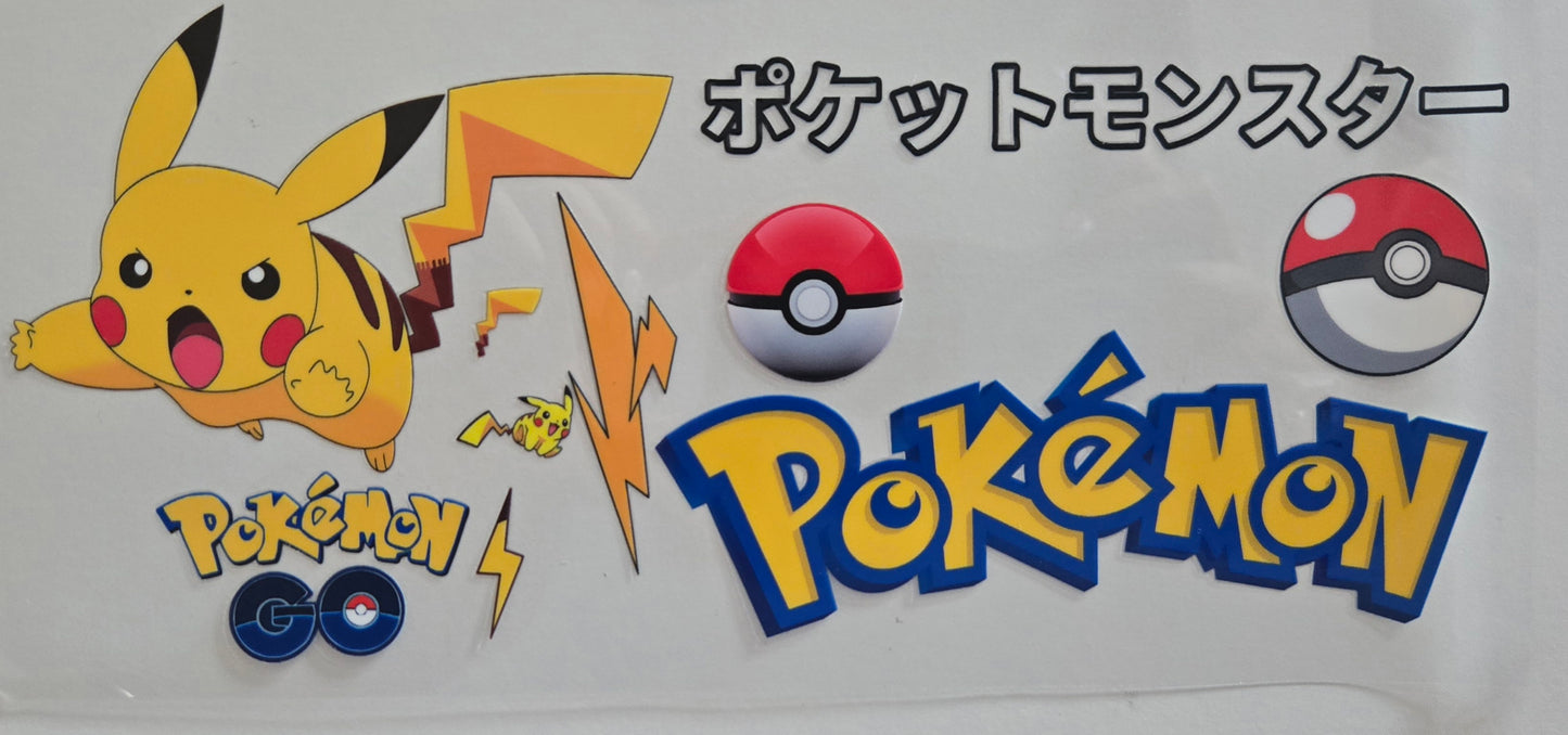Pokemon Uv Dtf Wrap