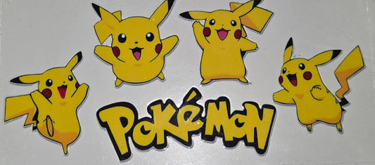Pokemon Uv Dtf Wraps