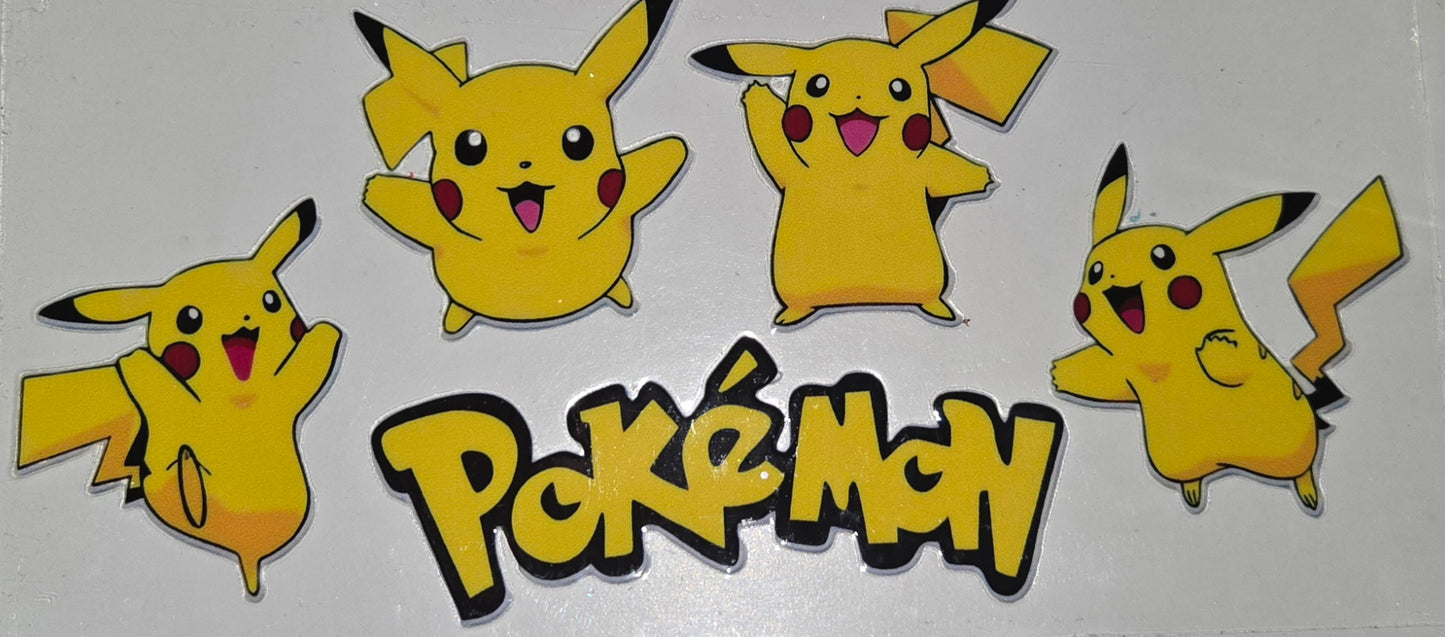 Pokemon Uv Dtf Wrap