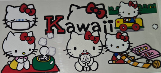 Hello Kitty Christmas/ Halloween / Birthday UV DTF Wraps