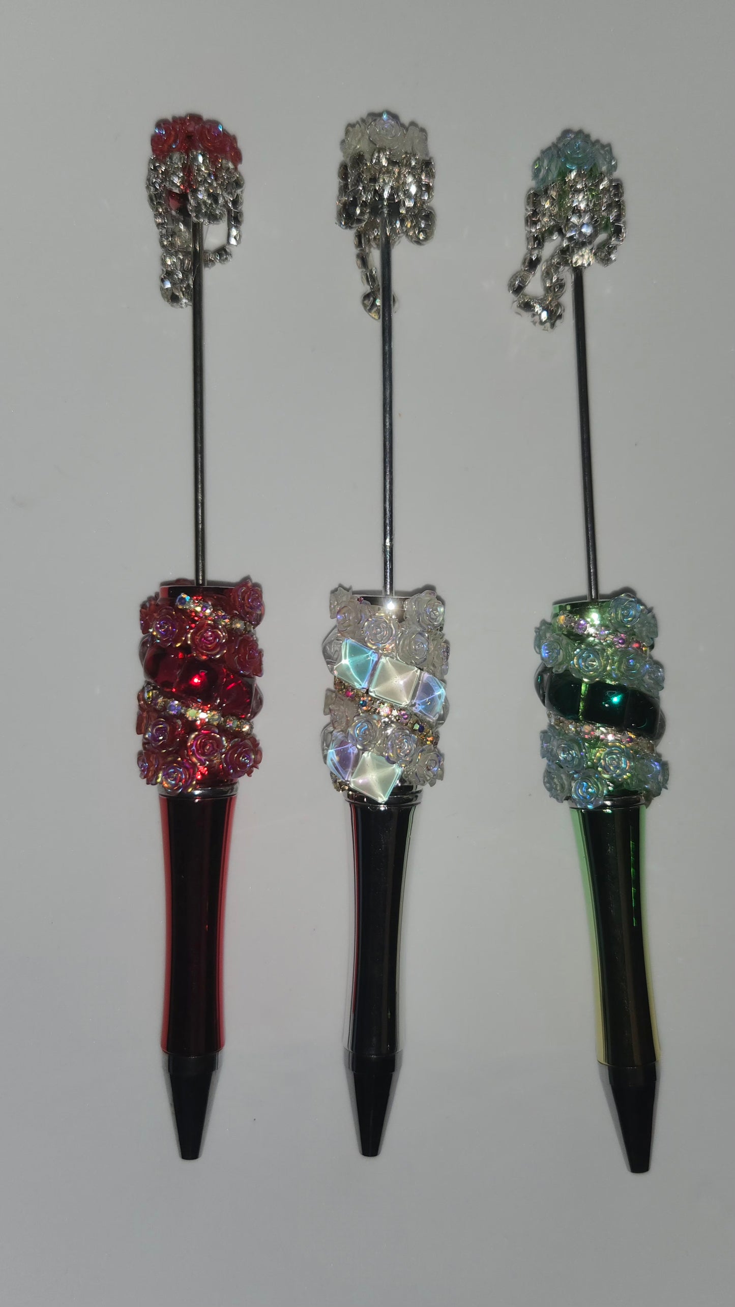 Beaded Christkmas Pens