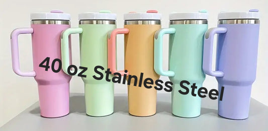 40 oz Tumbler Labubu with labubu keychain