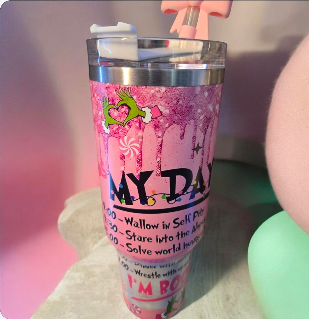 Christmas Green Guy Tumblers