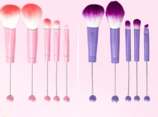 Beaded Makeup Brushes