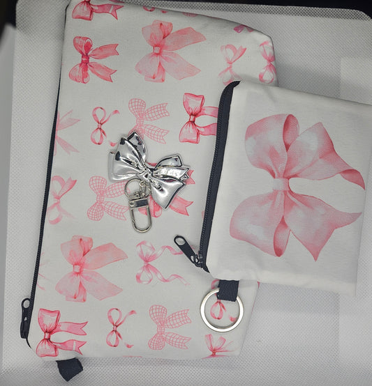 Bow Keychains 3 in 1