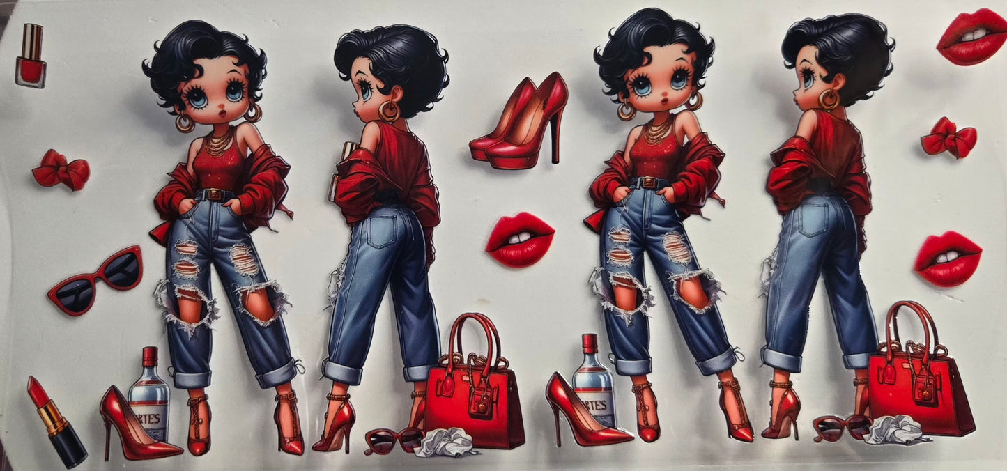 Nikiee/Betty Boop UV DTF Wraps