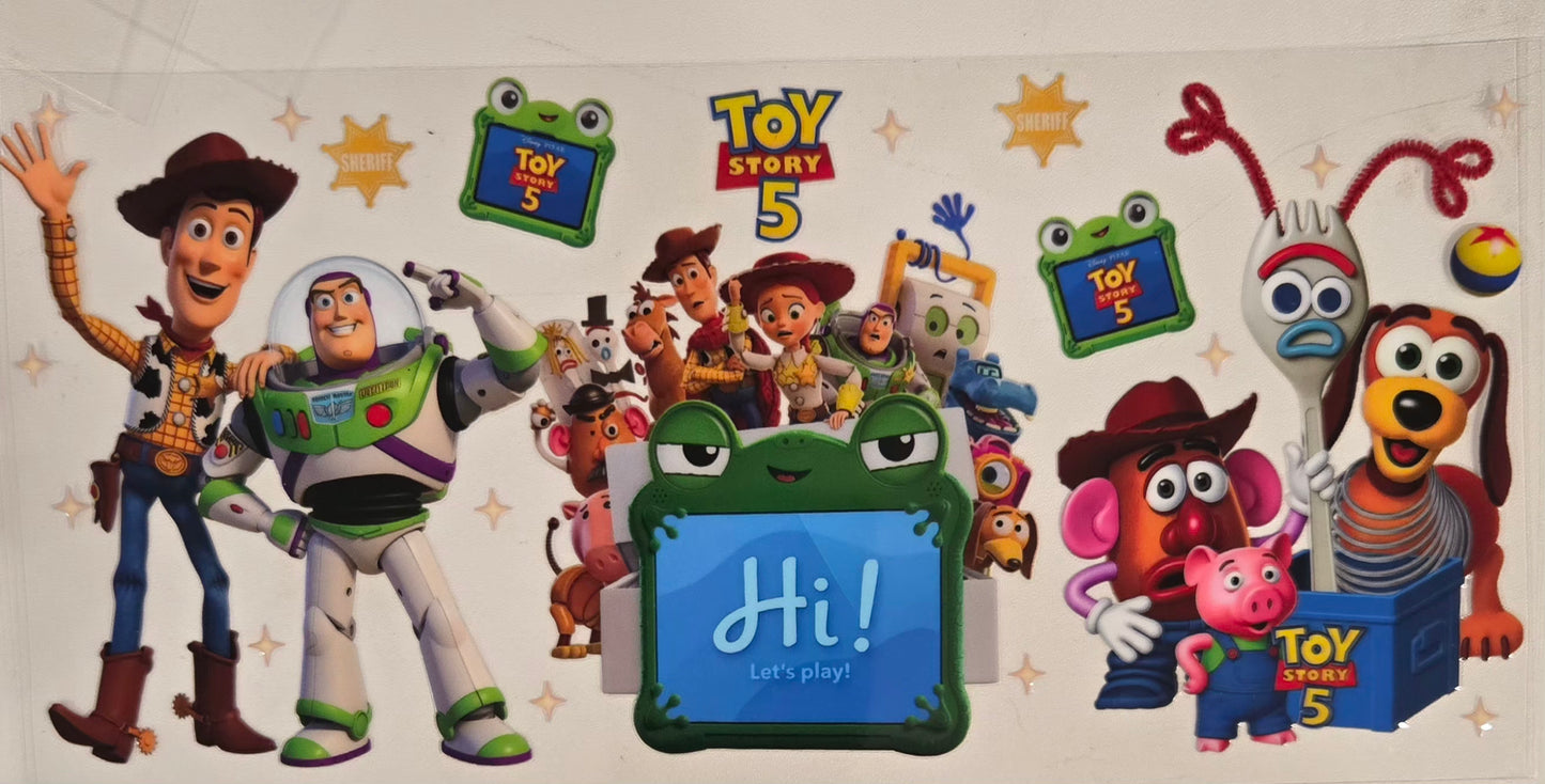 Toy Story Character UV DTF Wraps