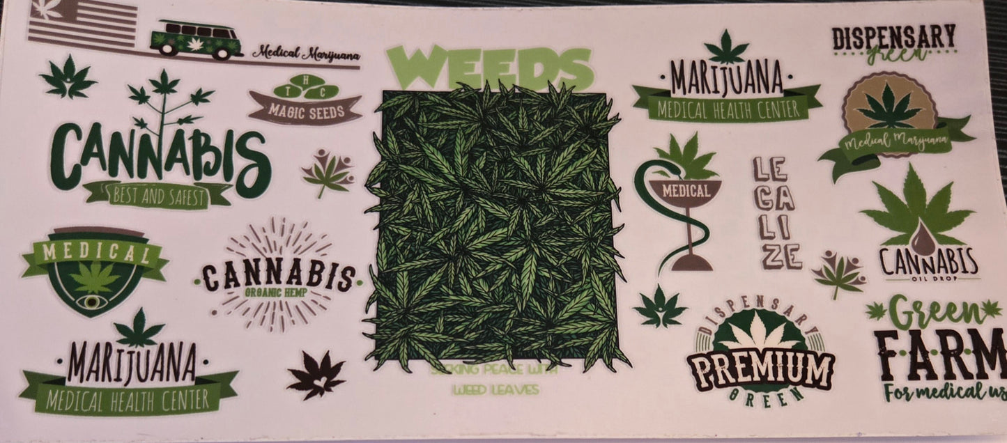 420 UV DTF Wraps